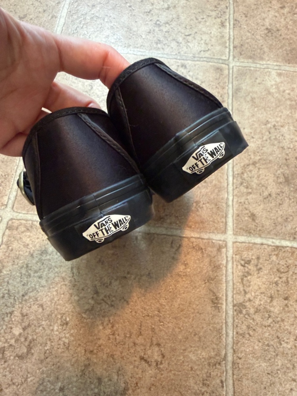 Women’s Vans Black Mary Jane Buckle Flats. Size 7.5 - Picture 8 of 9